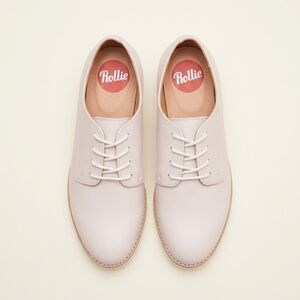 Rollie Women's Derby Rec Snow Pink Leather Oxfords EU 40 US 9.5 Comfort Light